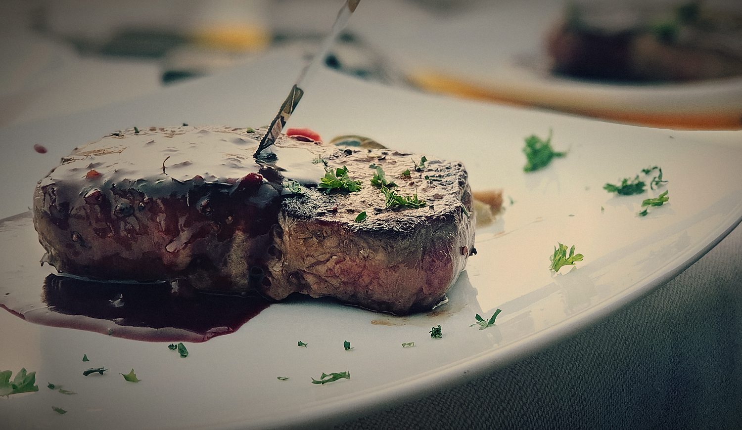 Rinderfilet mit Rotweinsauce